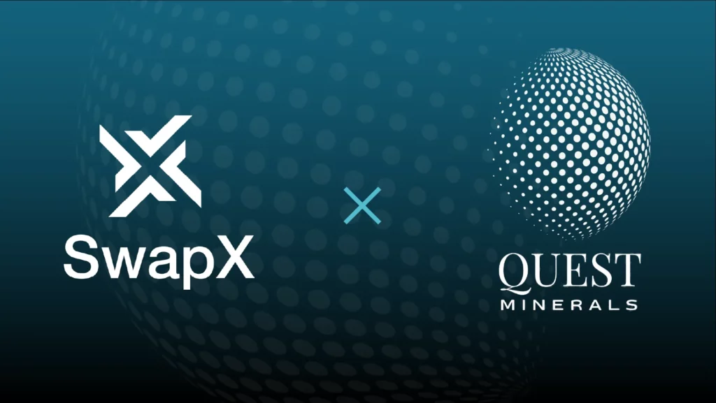SwapX and Quest Minerals partnership